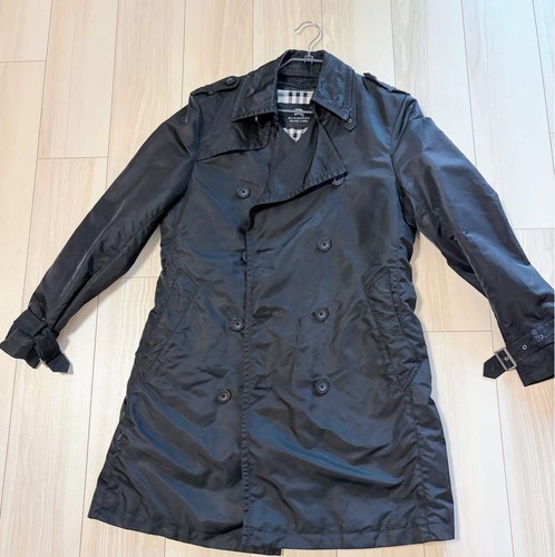 Trench cappotto nero burberry - nero,