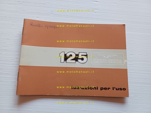 Moto guzzi 125 turismo - moto,