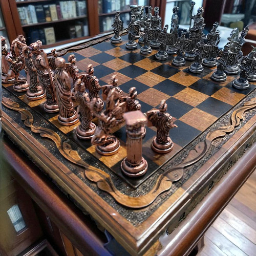 Set scacchi artigianali - set, di