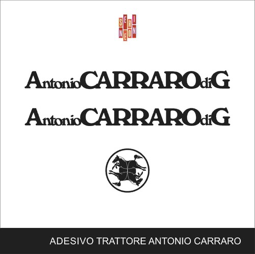 Kit adesivi antonio carraro - kit,