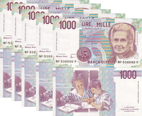 Italy 1000 lire 1990 - lire, 114