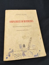 Complementi Di Matematica Giuseppe Zwirner cedam 1962