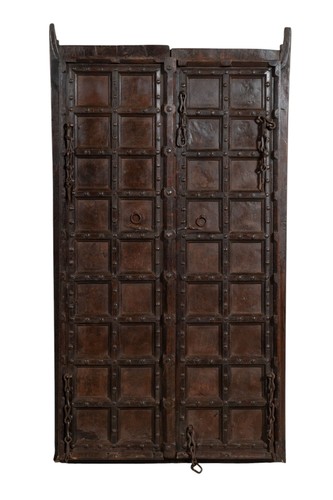 Portone antico legno teak - portone,