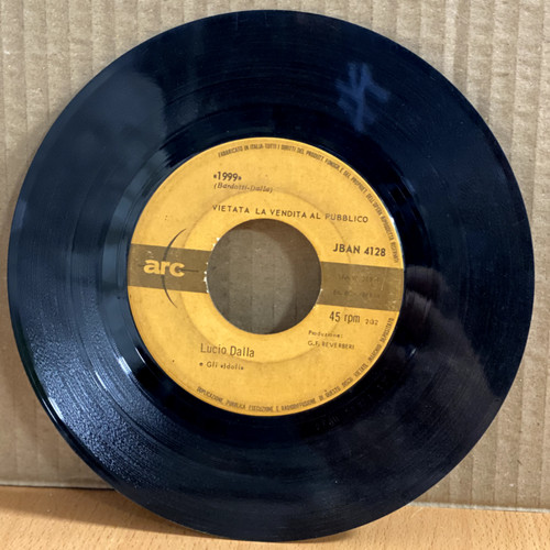 45rpm lucio dalla - 1999, /