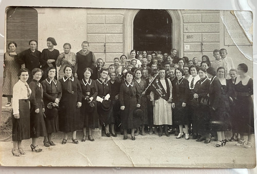 Rppc giugno 1937 italia - rppc,