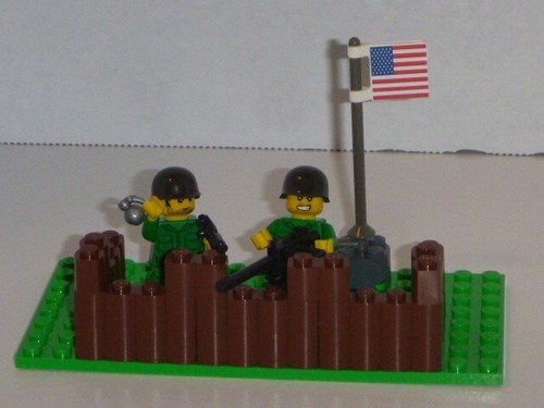 Army themed ww2 era - era, minifig