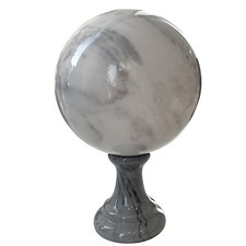 Sfera in Marmo Bianco Carrara