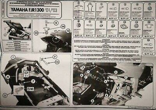 Givi y346 kit - kit, yamaha