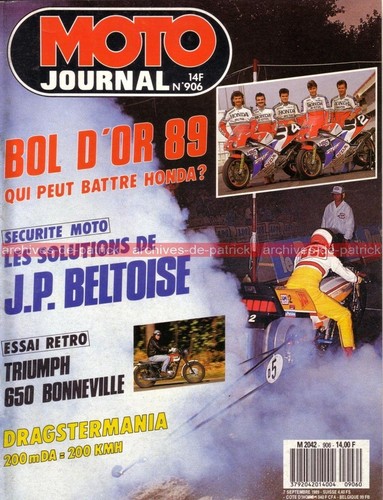 Moto journal 906 - journal, triumph