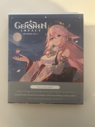 Genshin impact art book vol - book, 2