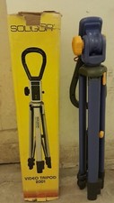 Soligor video  tripod 2001 treppiedi stativo videocamera fotocamera reflex raro