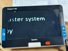 Optelec Compact 7 Lente di Ingrandimento Elettronica HD Lettore Portatile