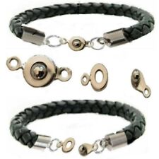 30 Chiusura fermatura per collane bracciali 1 filo argento montatura terminale