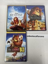 IL RE LEONE 1+2+3 - tre dvd