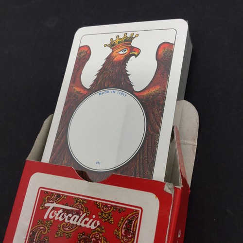 Carte gioco totocalcio - gioco,