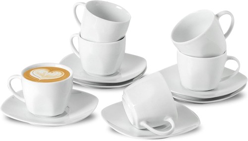 Set tazzine piattini da - 6,