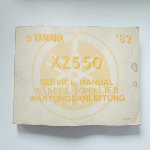 Yamaha 550 manuale officina - yamaha, xz
