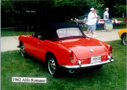 Alfa romeo giulietta - romeo, spider