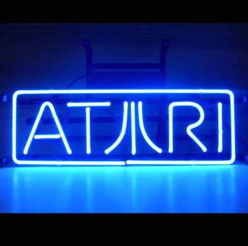 Insegna neon atari mancave - insegna, ~