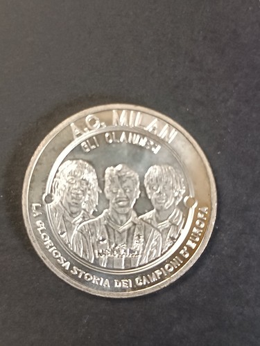 Moneta commemorativa milan - ac,