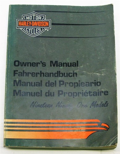 Manuale proprietario moto