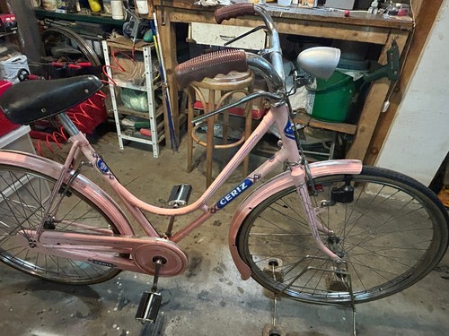 Bicicletta antica atala ceriz - bicicletta,