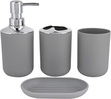 Set Di 4 Accessori Da Bagno