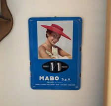 calendario perpetuo Mabo spa milano Magneti Marelli - Bosch Italy Antico