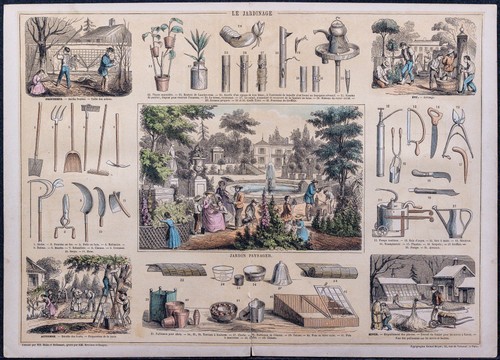 1880 giardinaggio - 1880,