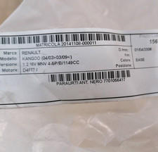 7701056417 Paraurti ant.  RENAULT KANGOO 1.5 dCi (62Kw) Mnv 5p/d/1461cc