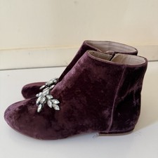 Stivaletti Zara in velluto per