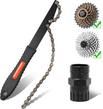 Kit Attrezzi Bici, Chiave a Frusta Con Bici Chiave Pacco Pignoni, Kit Catena Bic