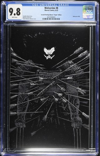 Wolverine cgc 8 1 - #8, 9.8