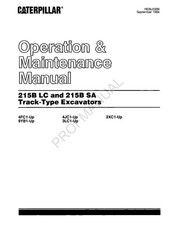 Caterpillar 215B LC 215B SA