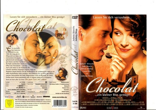 Chocolat johnny depp dvd - -,