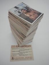 Lotto Figurine SANDOKAN 1976 Panini con Velina  Rarissime Nuove NEW /F12/