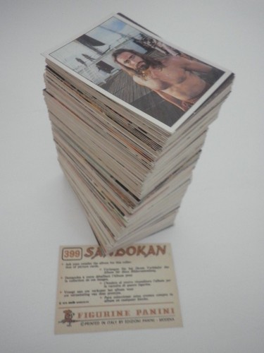 Lotto figurine sandokan 1976 - lotto,