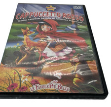 DVD CAPPUCCETTO ROSSO PER BAMBINI MOVIE CARTONE ANIMATO SIAE STARDUST+BOX REGALO