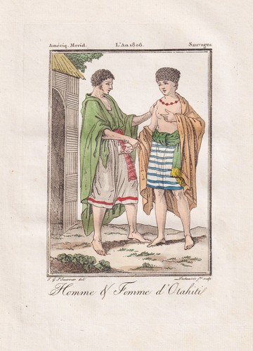 Costume tradizionale tahiti - costume,