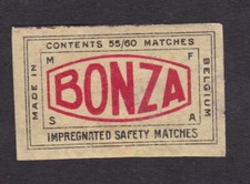 Ancienne étiquette  allumette