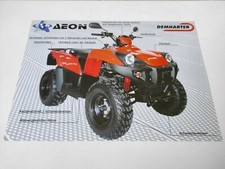 Quad Aeon Crossland 300 de 2007 Deutsche Prospectus Catalogue Brochure