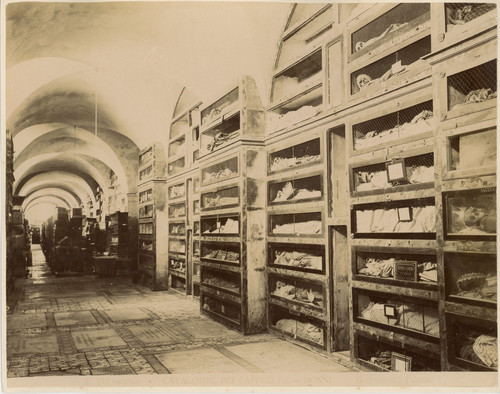 Italie palermo catacombe - catacombe, dei