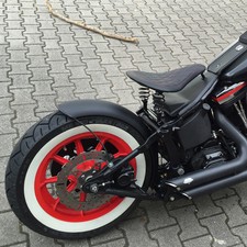 Parafango in acciaio flangiato