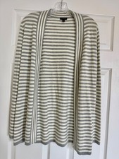 TALBOTS CARDIGAN LUNGO APERTO