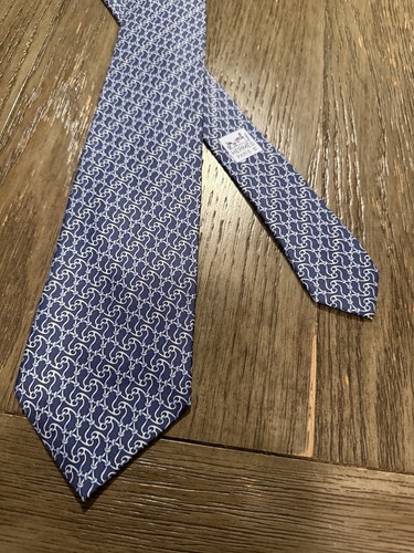 Cravatta hermes vintage uomo - hermes,