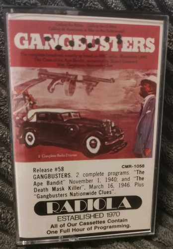 Gangbusters radiola 1058 - gangbusters, #1058