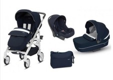 trio trilogy inglesina blu con telaio grigio 