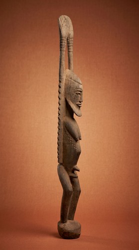Scultura antenato maschio - antenato, a