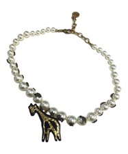 Collana girocollo di perle