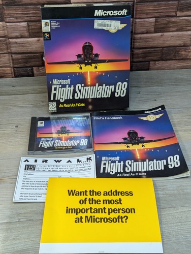 Microsoft flight simulator - microsoft, 98